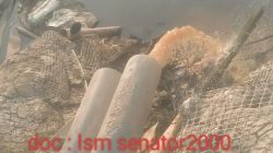 Lsm Senator 2000 :  PDAM Buang Limbah Air Kotor bau beracunnya KeAtas Tebing Pantai, Meresahkan!